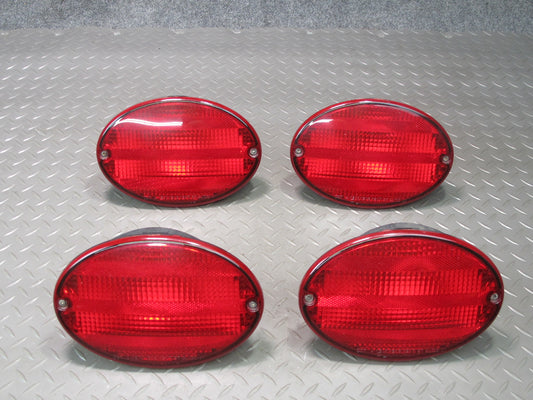 97-04 Chevrolet Corvette C5 Set of 4 Rear Left & Right Tail Light Lamp OEM