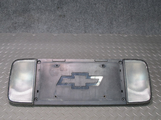 97-04 Chevrolet Corvette C5 Rear Reverse Light License Plate Holder 16524094 OEM