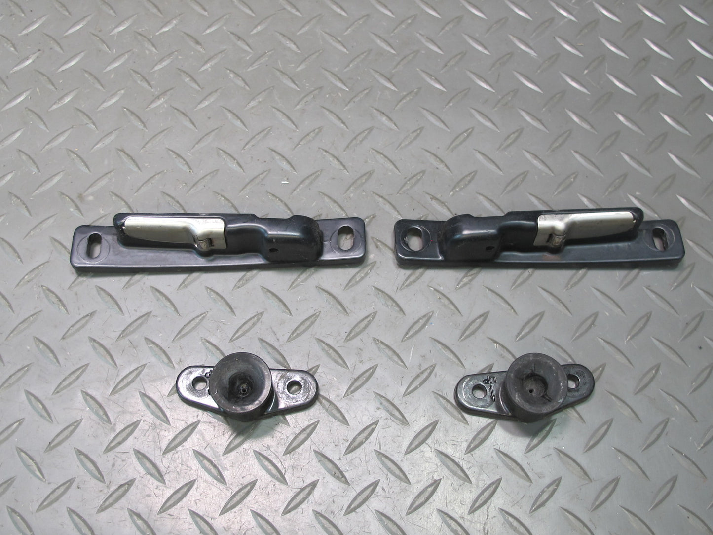 97-04 Chevrolet Corvette C5 TOP Roof Targa Lock Latch Striker Catch Set OEM