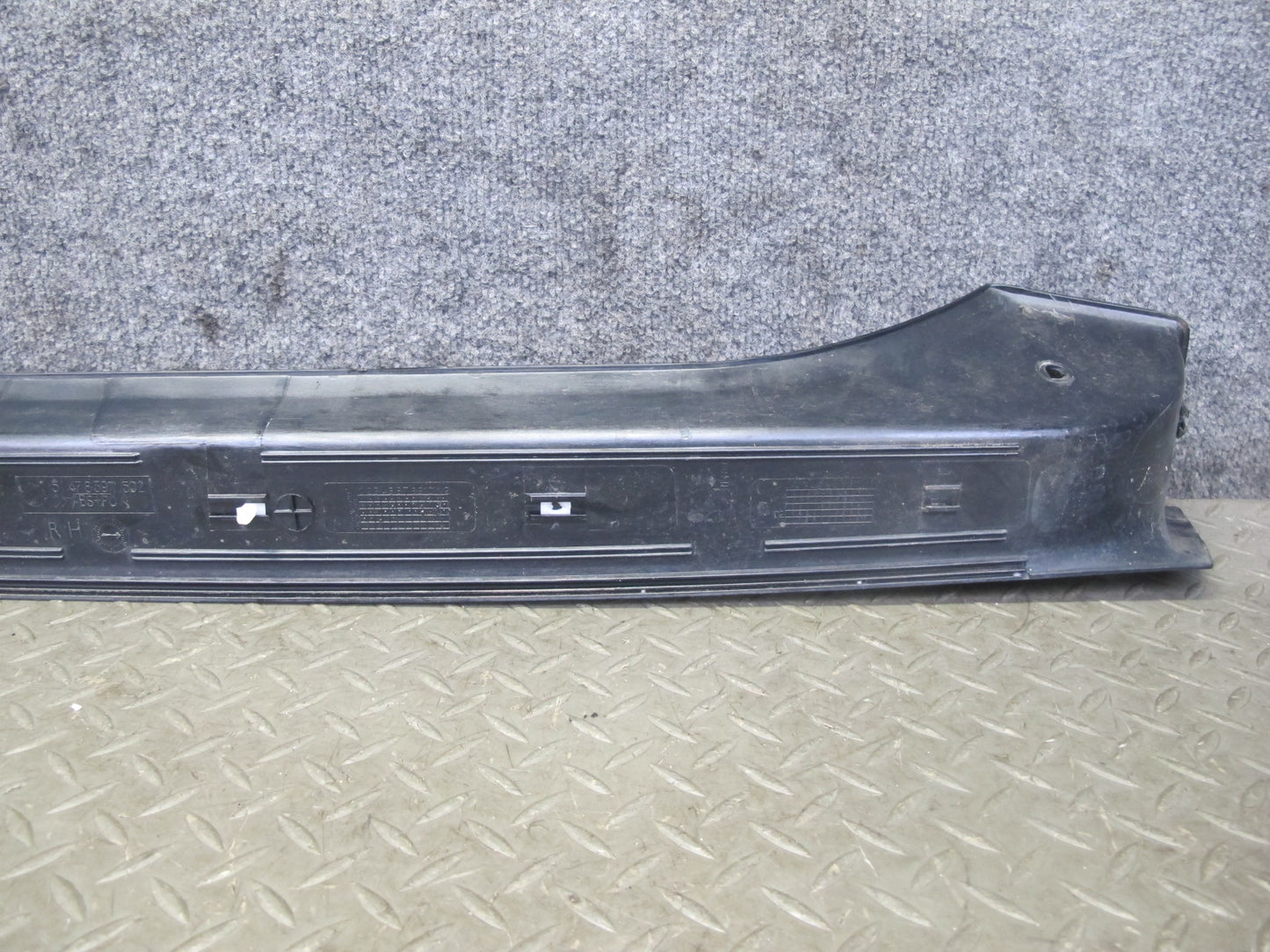 96-02 BMW E36/7 Z3 Roadster Set of 2 Door Scuff Sill Step Trim Plate w Seals OEM