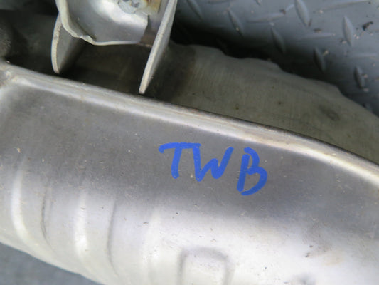 07-10 BMW E92 E93 335i N54 Set of 2 Rear Left  & Right Exhaust Muffler 64K OEM