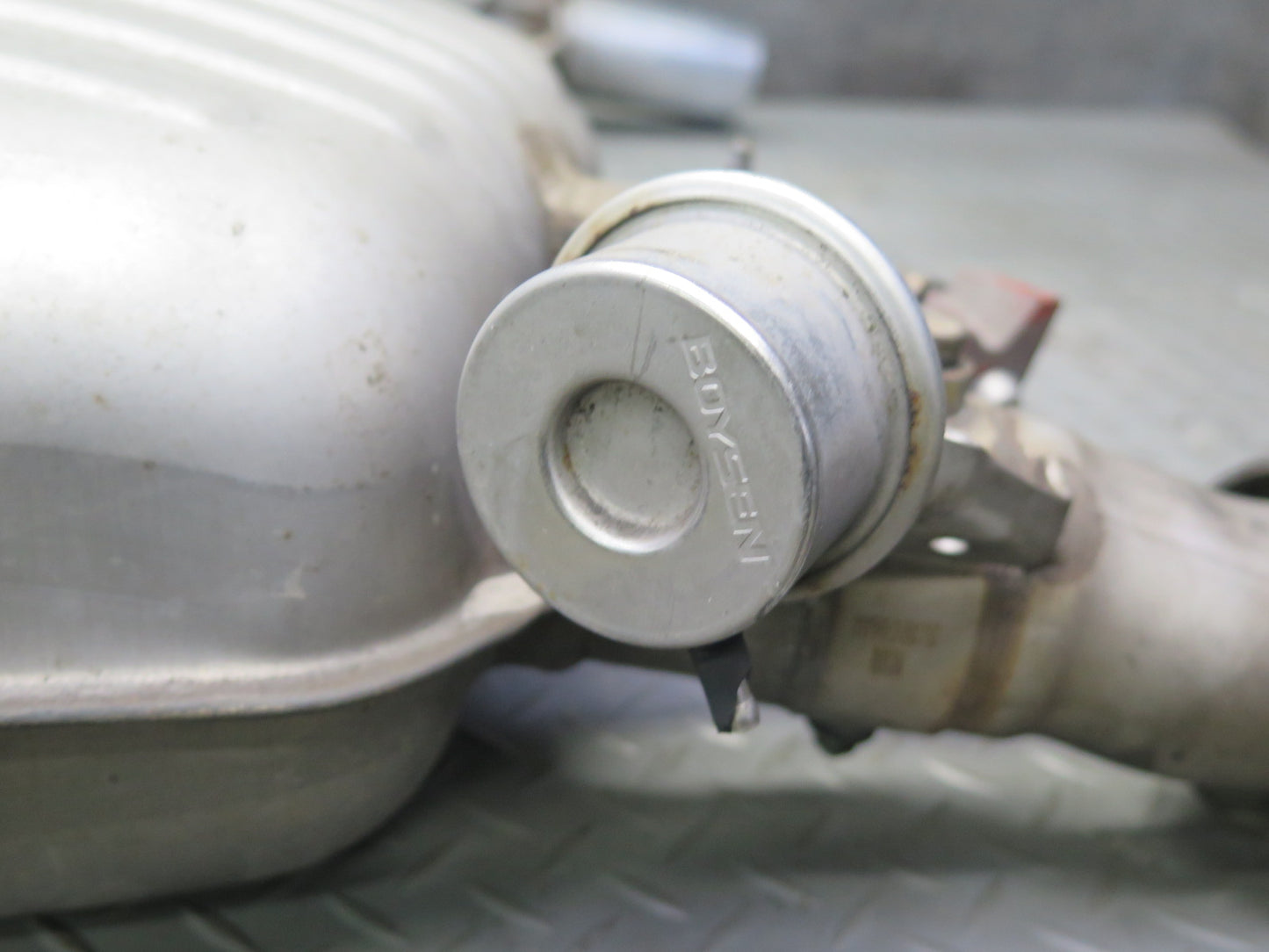 07-10 BMW E92 E93 335i N54 Set of 2 Rear Left  & Right Exhaust Muffler 64K OEM