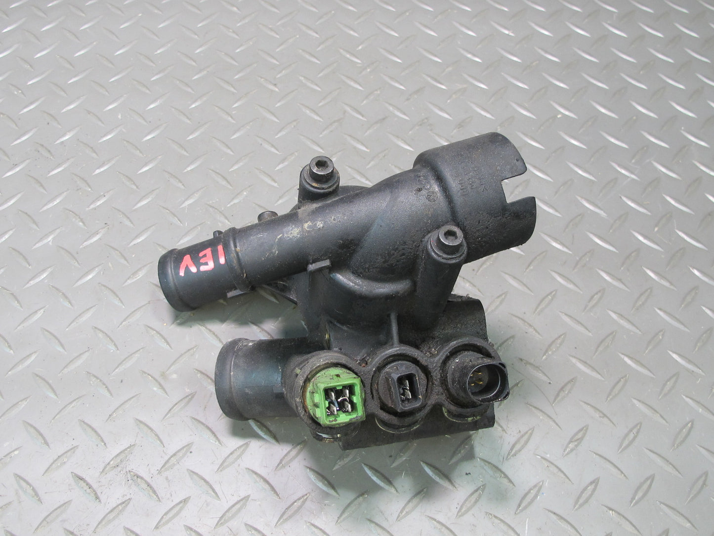 99-00 VW Eurovan T4 2.8L Engine Thermostat Housing 021121117A OEM