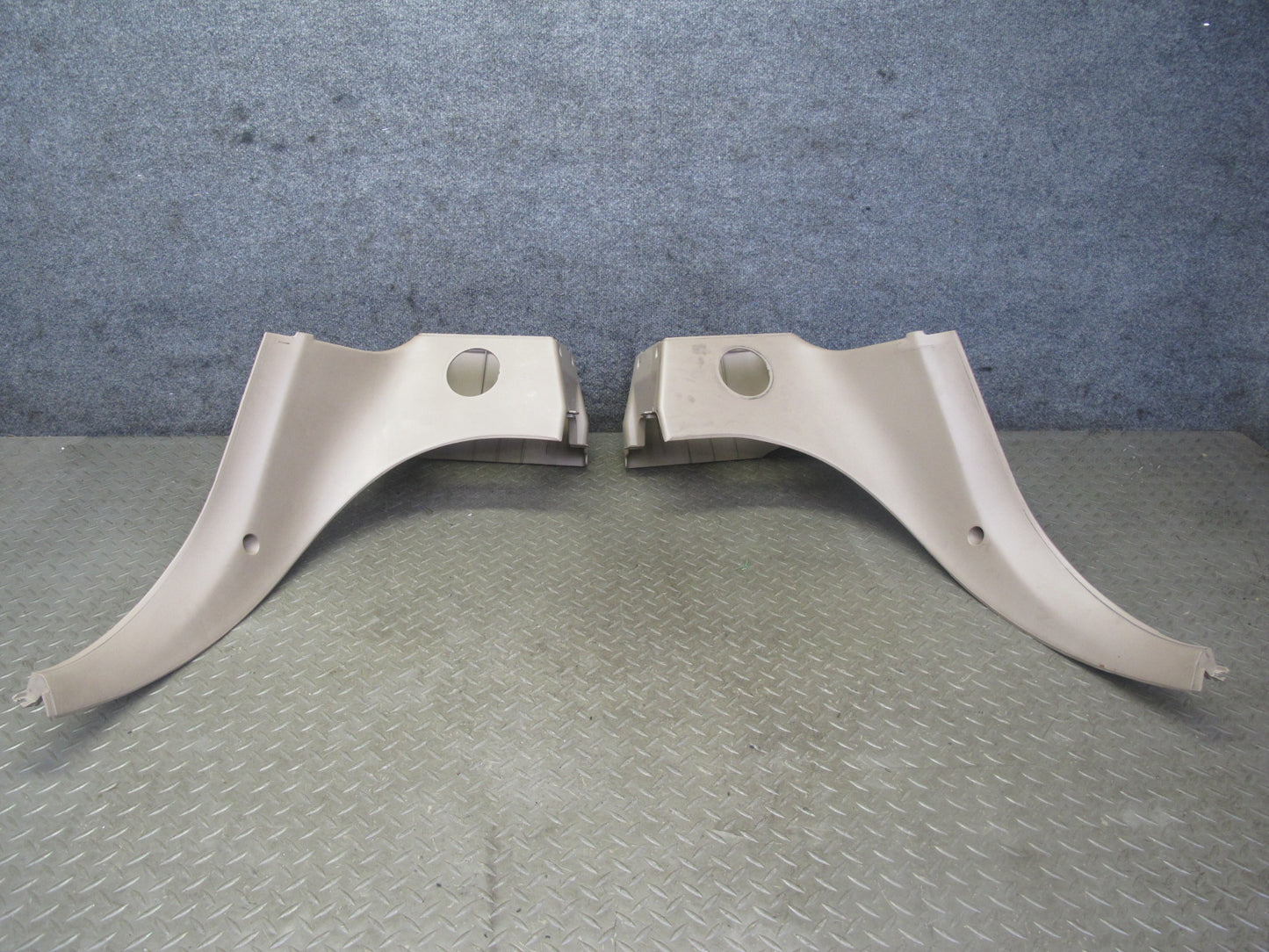 97-99 BMW E36/7 Z3 Roadster Rear Quarter Lateral Trim Panel Cover Set Beige OEM