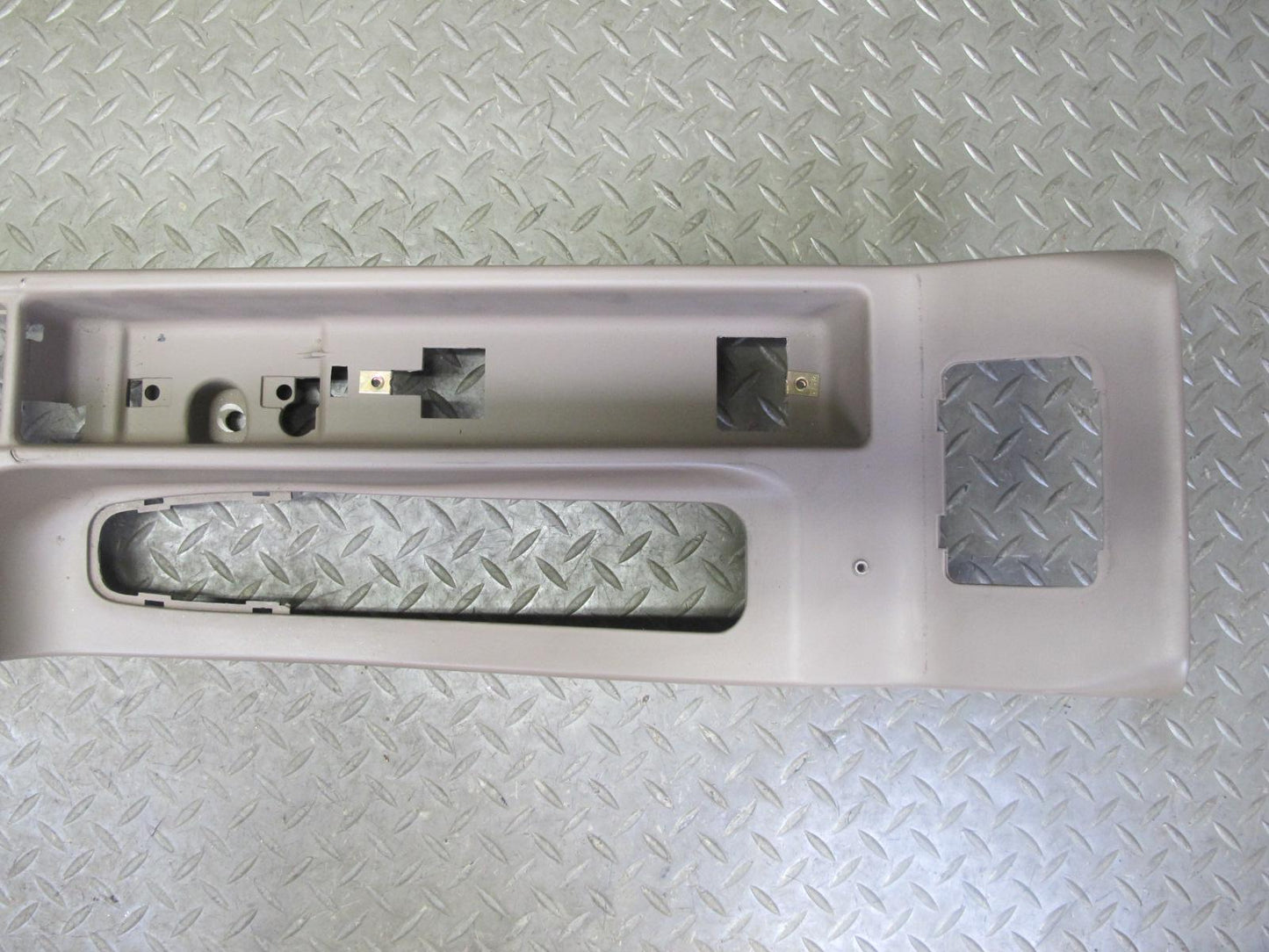 96-02 BMW E36/7 Z3 Roadster Center Console Trim Cover Panel Beige 8397523 OEM