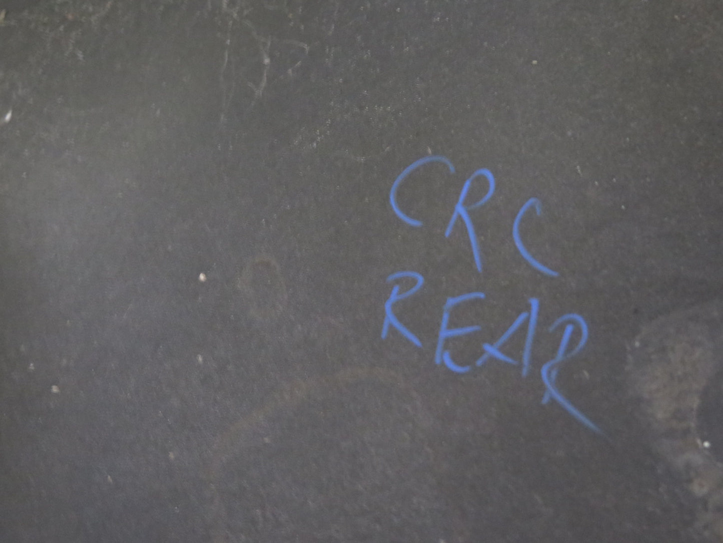 97-04 Chevrolet Corvette C5 Rear Bumper Cover Silver Metallic OEM