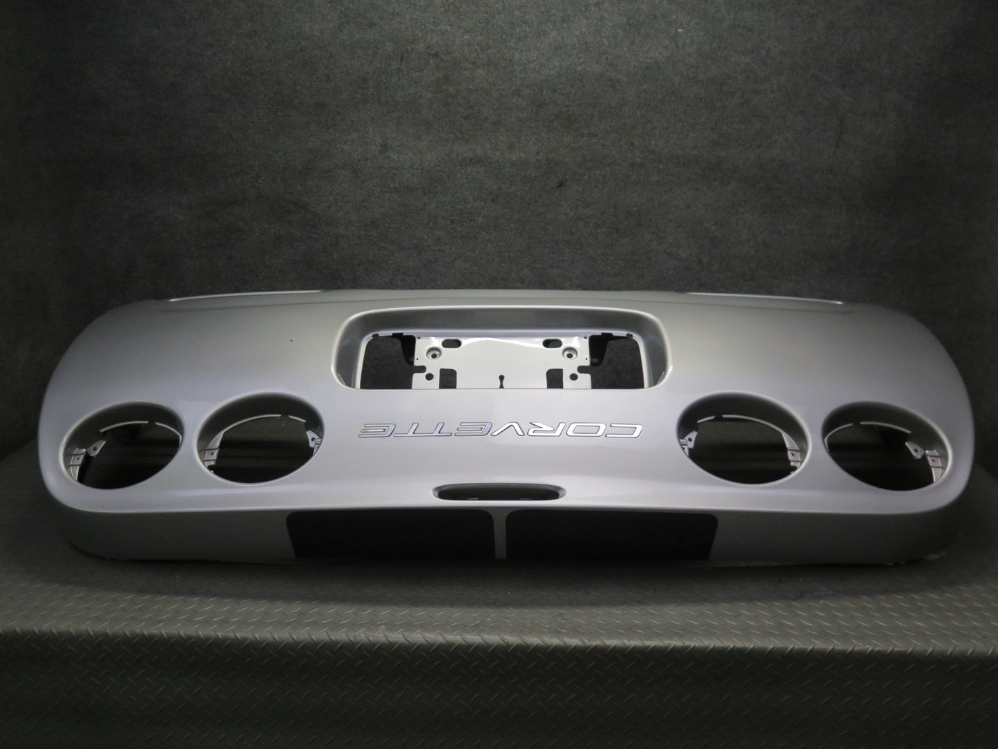 97-04 Chevrolet Corvette C5 Rear Bumper Cover Silver Metallic OEM