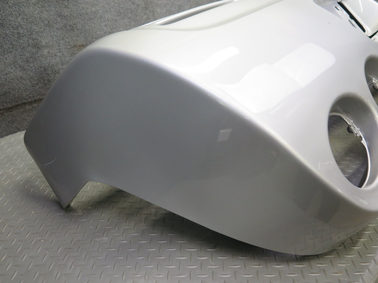 97-04 Chevrolet Corvette C5 Rear Bumper Cover Silver Metallic OEM