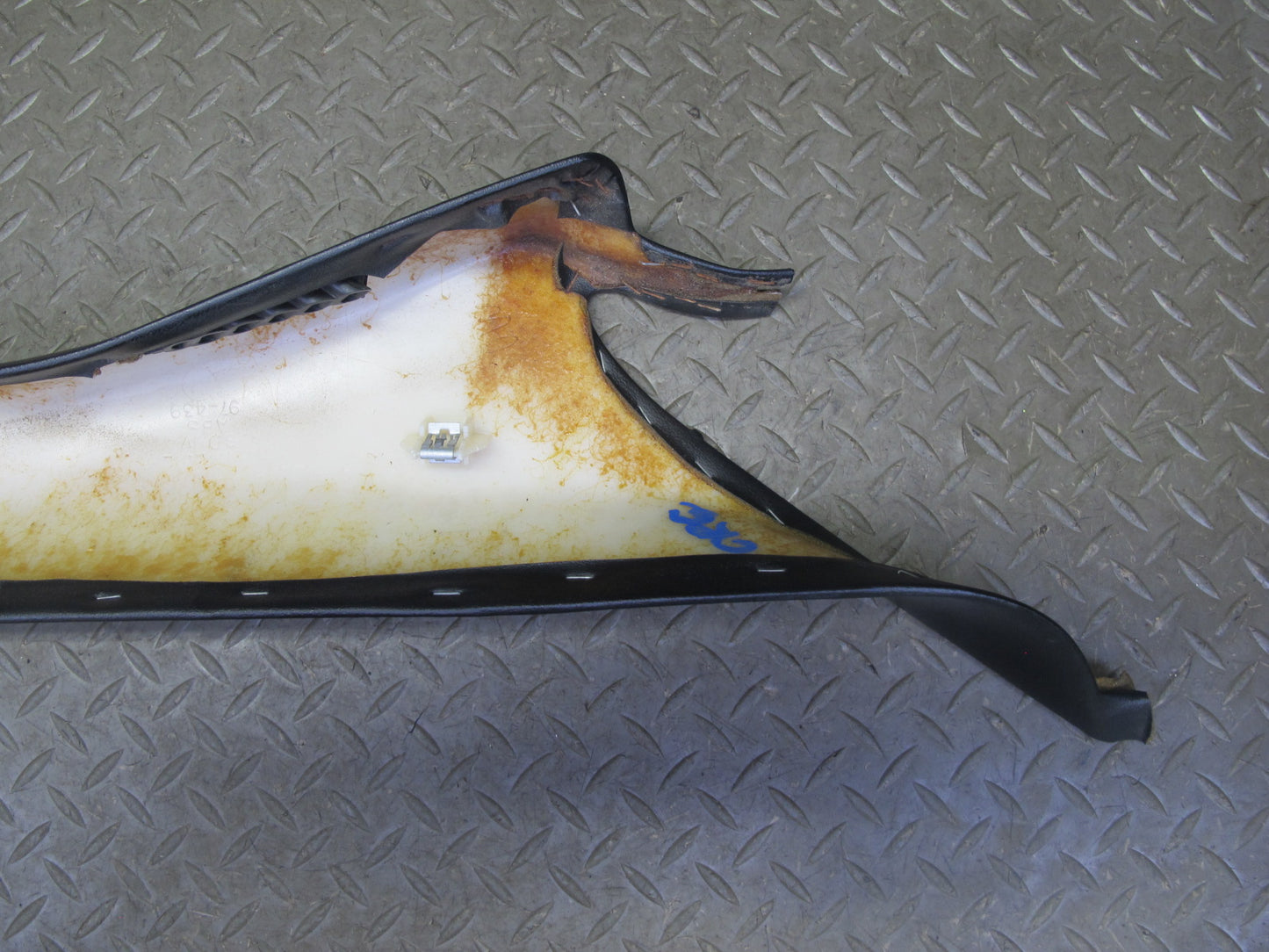 97-04 Chevrolet Corvette C5 Set of 2 Front Interior A Pillar Trim Panel OEM