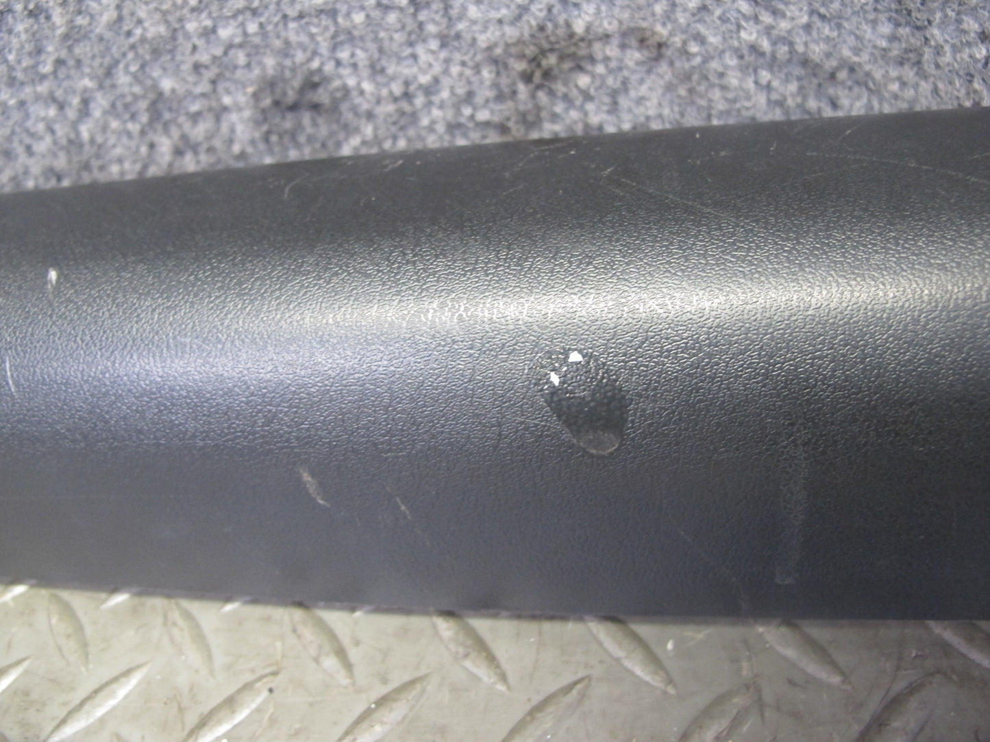 97-04 Chevrolet Corvette C5 Set of 2 Door Sill Kick Trim Panel Black OEM