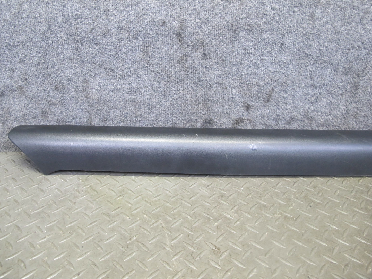 97-04 Chevrolet Corvette C5 Set of 2 Door Sill Kick Trim Panel Black OEM