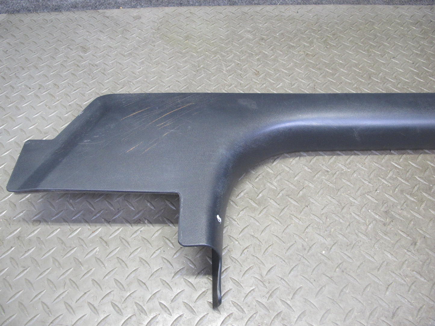 97-04 Chevrolet Corvette C5 Set of 2 Door Sill Kick Trim Panel Black OEM