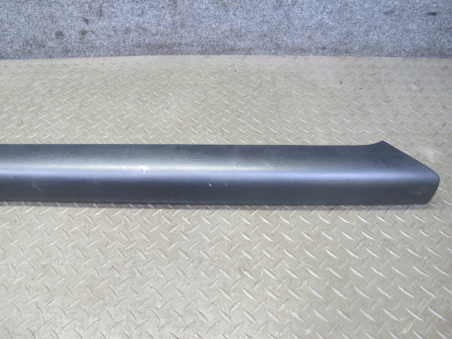 97-04 Chevrolet Corvette C5 Set of 2 Door Sill Kick Trim Panel Black OEM