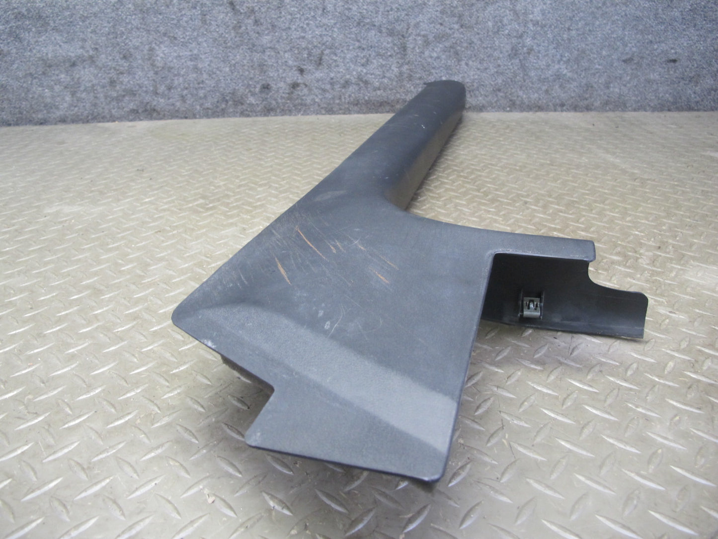 97-04 Chevrolet Corvette C5 Set of 2 Door Sill Kick Trim Panel Black OEM