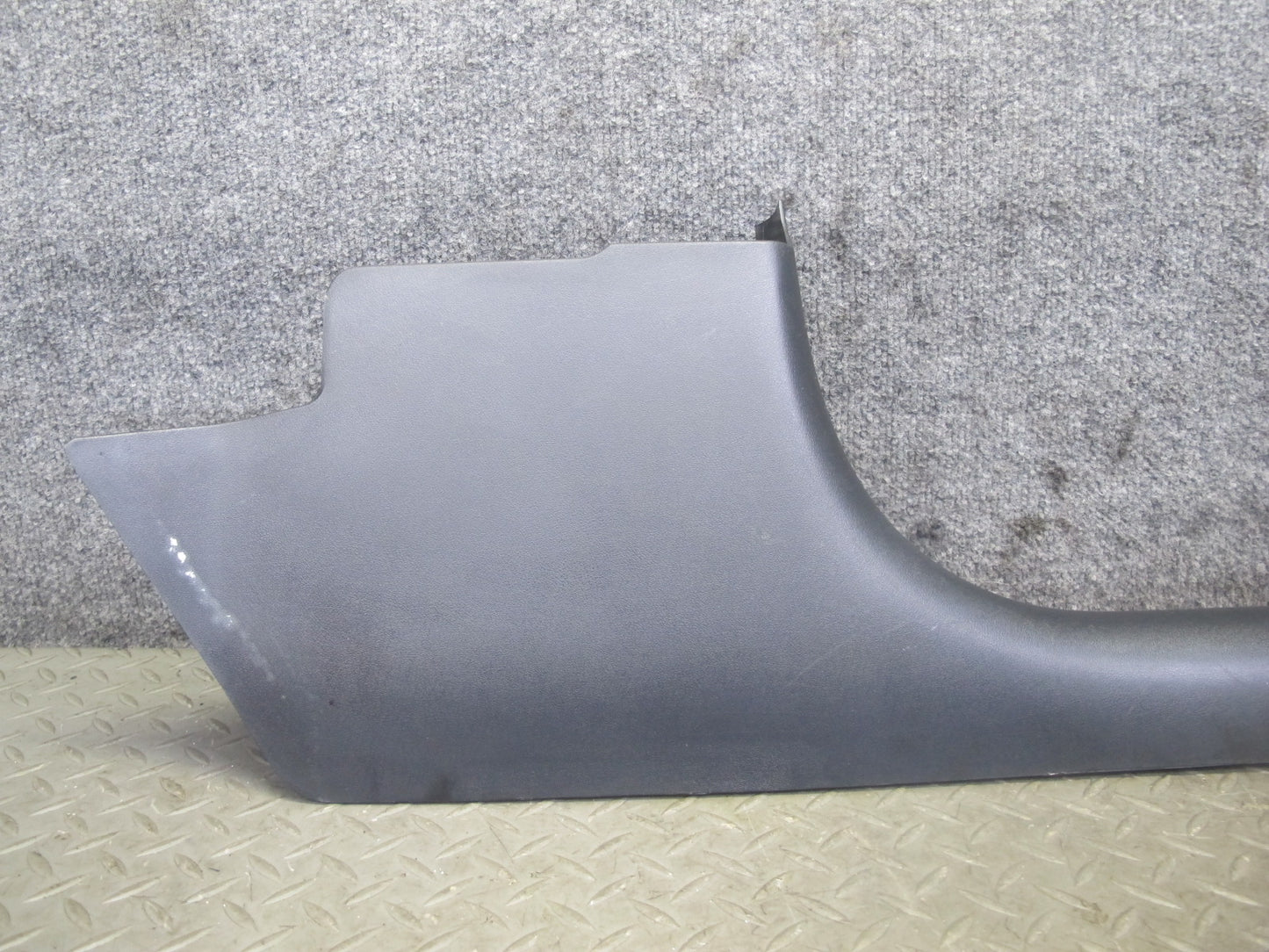 97-04 Chevrolet Corvette C5 Set of 2 Door Sill Kick Trim Panel Black OEM