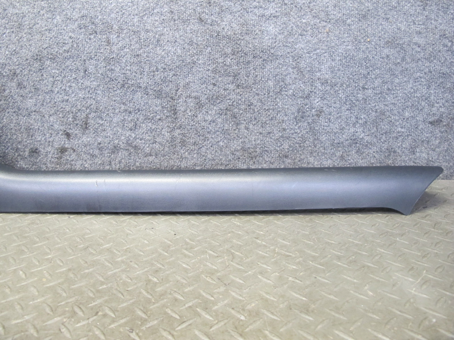 97-04 Chevrolet Corvette C5 Set of 2 Door Sill Kick Trim Panel Black OEM