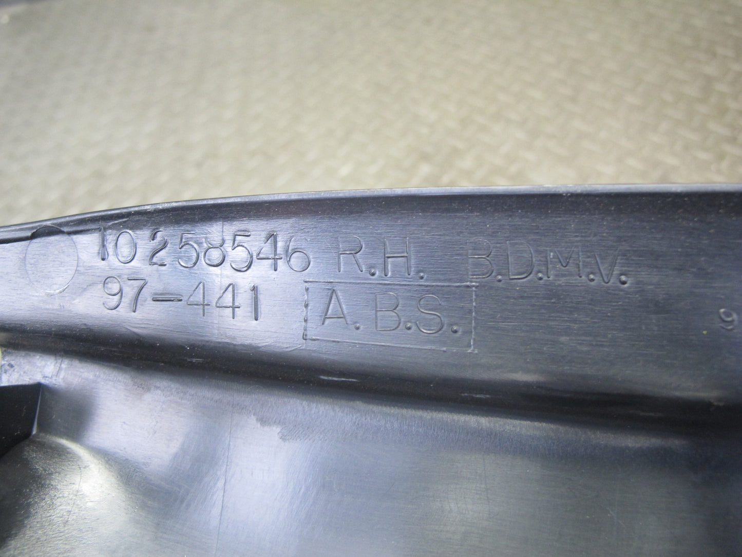 97-04 Chevrolet Corvette C5 Set of 2 Interior B Pillar Seat Belt Trim Panel OEM