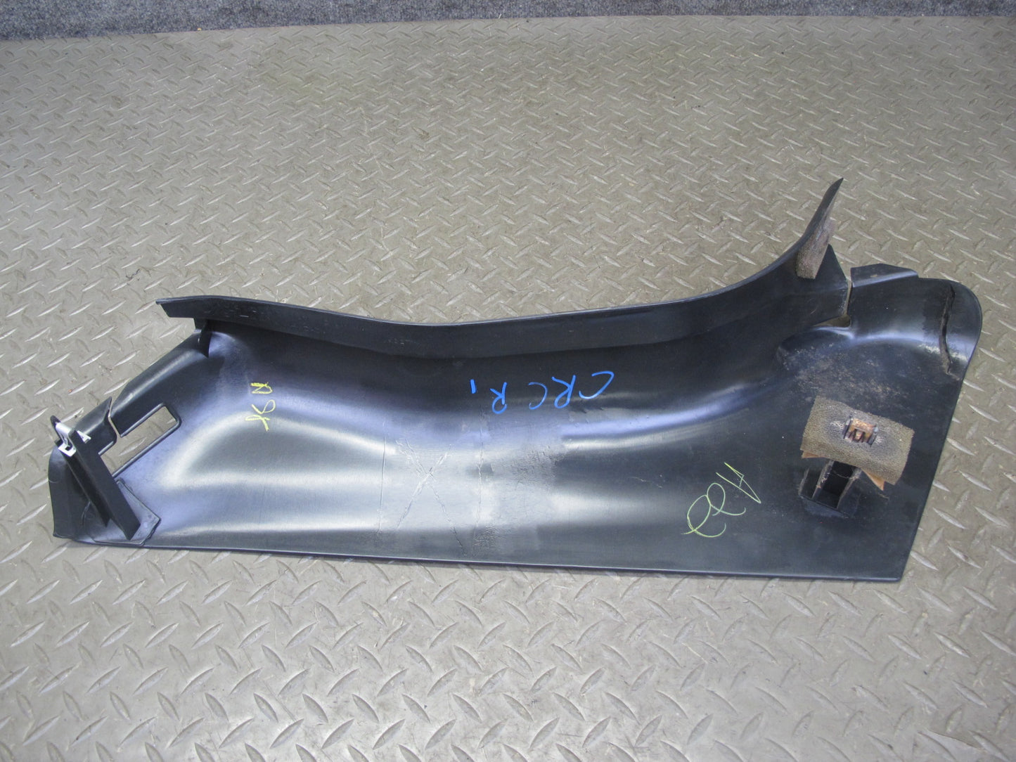 97-04 Chevrolet Corvette C5 Set of 2 Interior B Pillar Seat Belt Trim Panel OEM