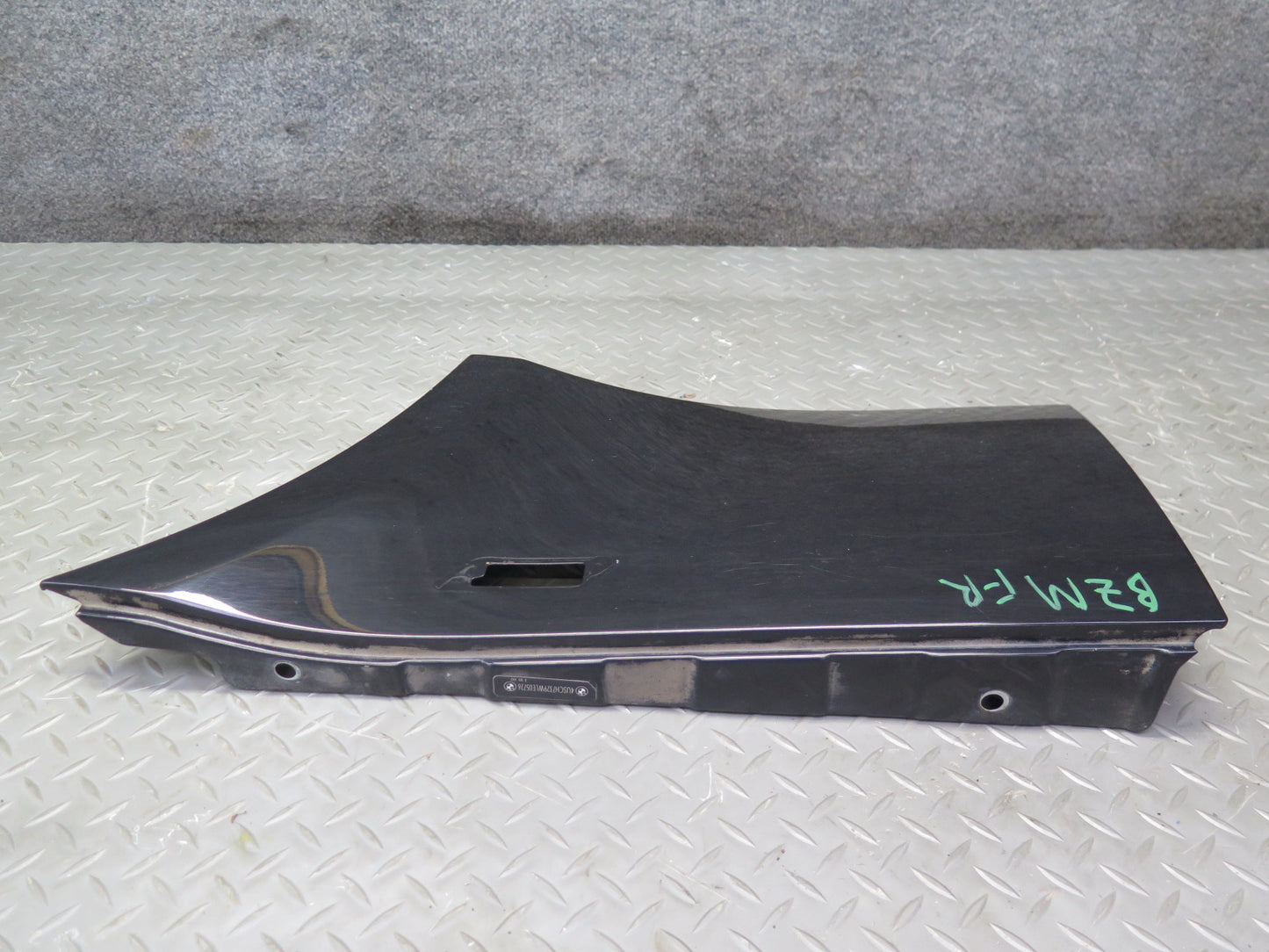 96-02 BMW E36/7 Z3 Front Right Fender Shell Cover Panel Black OEM