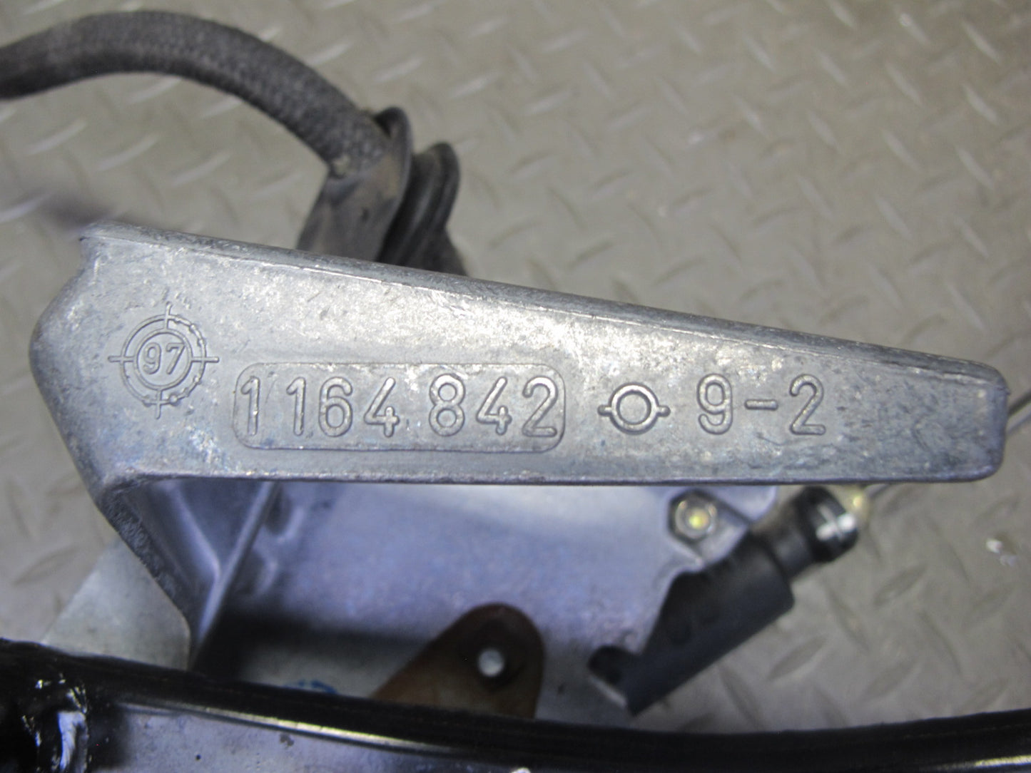 98-02 BMW E36/7 Z3 M44 M52 MT Gas Brake Clutch Pedal w Input Clutch Cylinder OEM