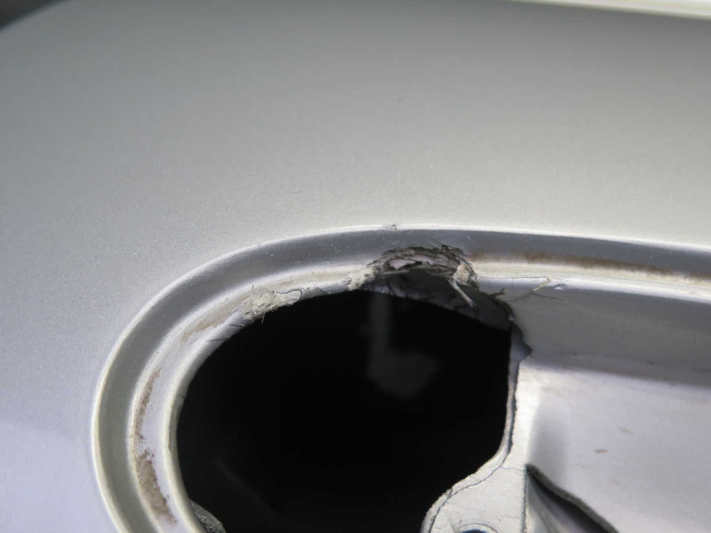 97-04 Chevrolet Corvette C5 Left Door Shell Panel Silver OEM