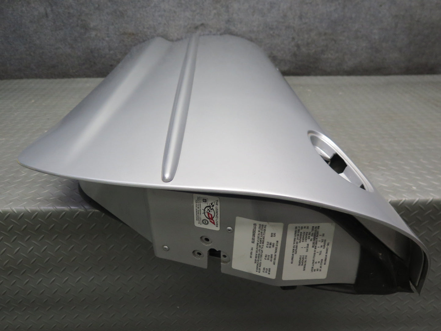 97-04 Chevrolet Corvette C5 Left Door Shell Panel Silver OEM