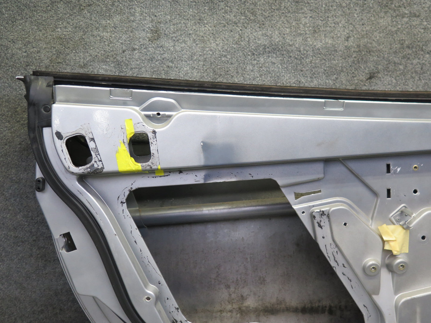 97-04 Chevrolet Corvette C5 Left Door Shell Panel Silver OEM