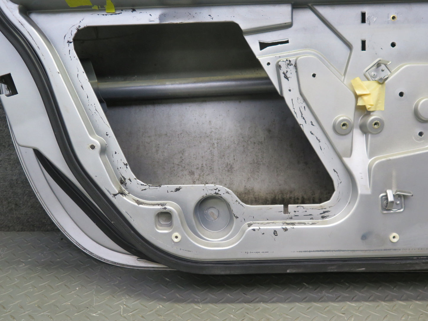 97-04 Chevrolet Corvette C5 Left Door Shell Panel Silver OEM