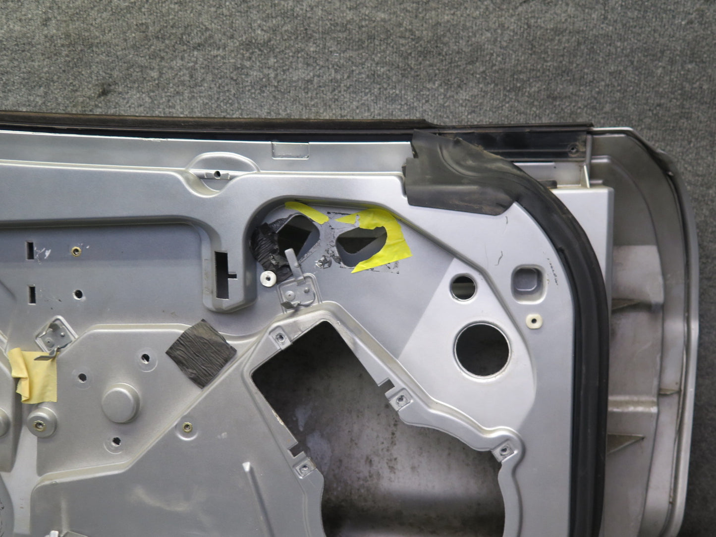 97-04 Chevrolet Corvette C5 Left Door Shell Panel Silver OEM