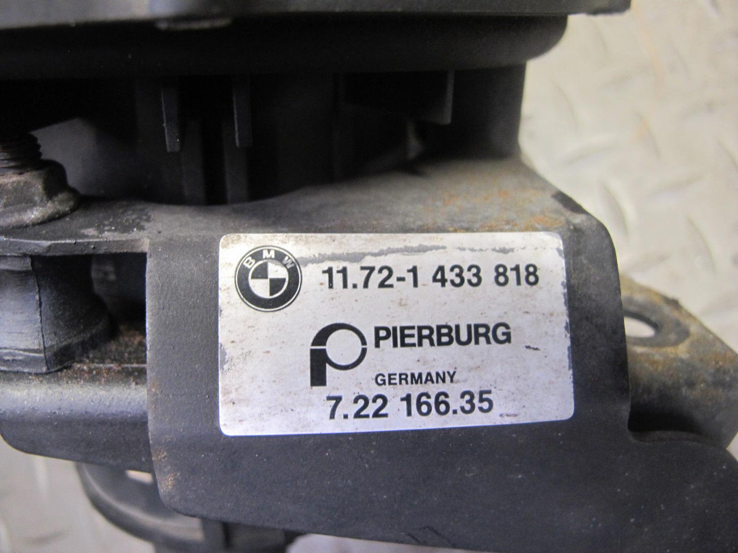 96-99 BMW E36/7 Z3 1.9L M44 Engine Secondary Air Injection Smog Pump OEM