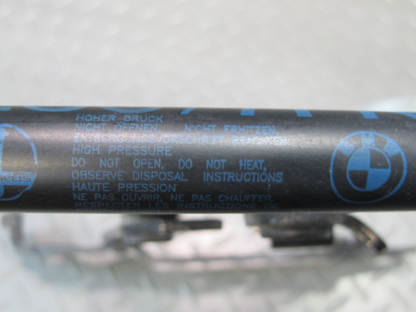 96-02 BMW E36/7 Z3 Front Left & Right Hood Bonnet Hinge Black Set OEM