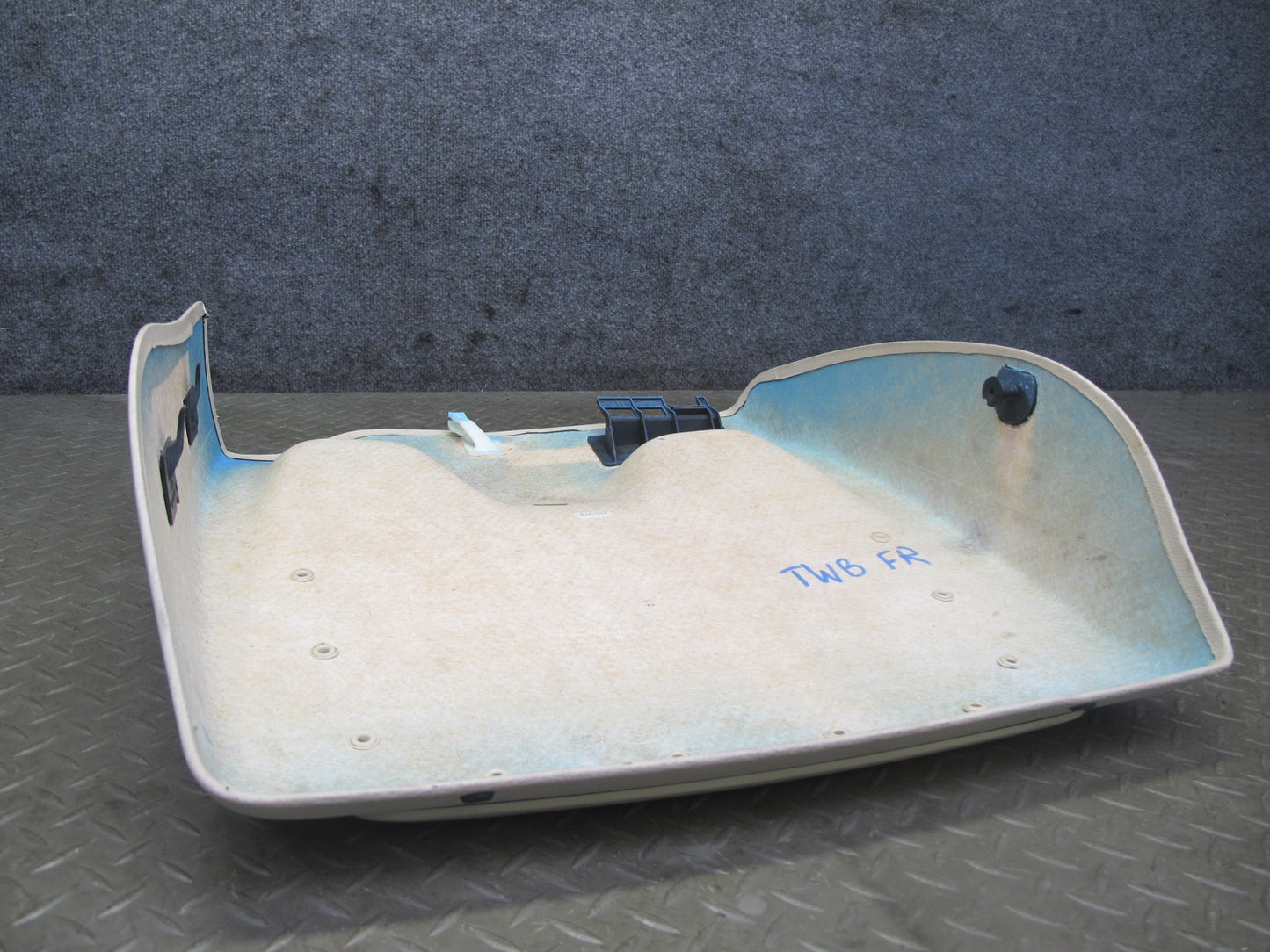 07-09 BMW E93 335i Convert Front Right Seat Back Trim Cover Panel 9113886 OEM