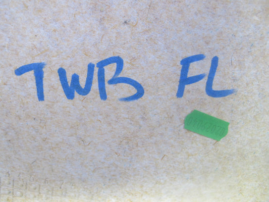 07-09 BMW E93 335i Convertible Front Left Seat Back Trim Cover Panel 9113885 OEM