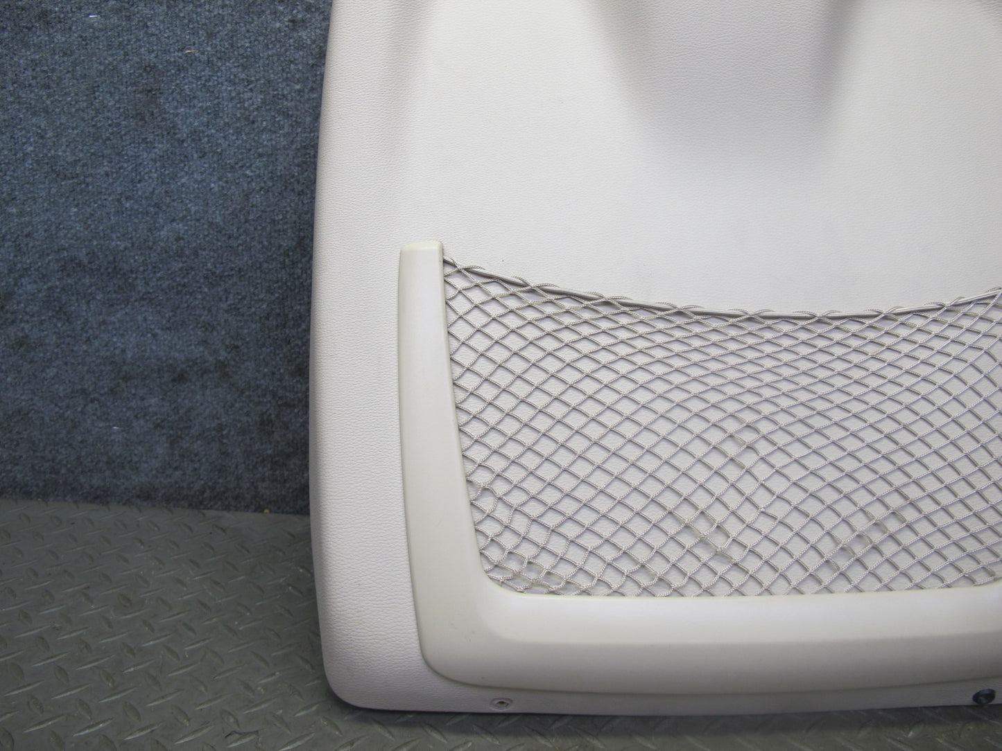 07-09 BMW E93 335i Convertible Front Left Seat Back Trim Cover Panel 9113885 OEM