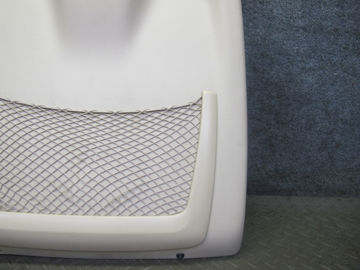 07-09 BMW E93 335i Convertible Front Left Seat Back Trim Cover Panel 9113885 OEM