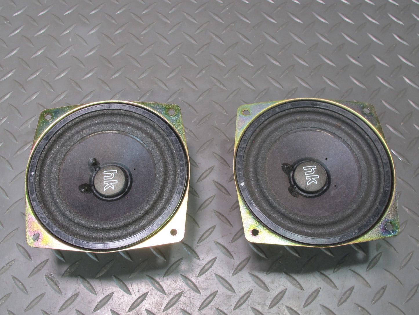 98-02 BMW E36/7 Z3 Front Left & Right Harman Kardon Speaker Woofer Set OEM