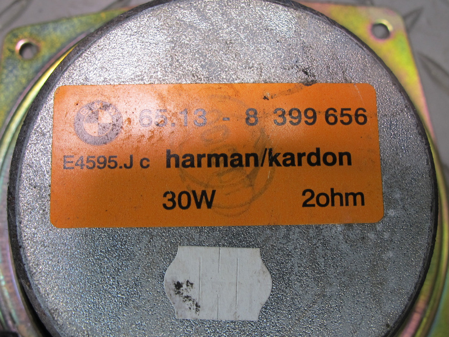 98-02 BMW E36/7 Z3 Front Left & Right Harman Kardon Speaker Woofer Set OEM