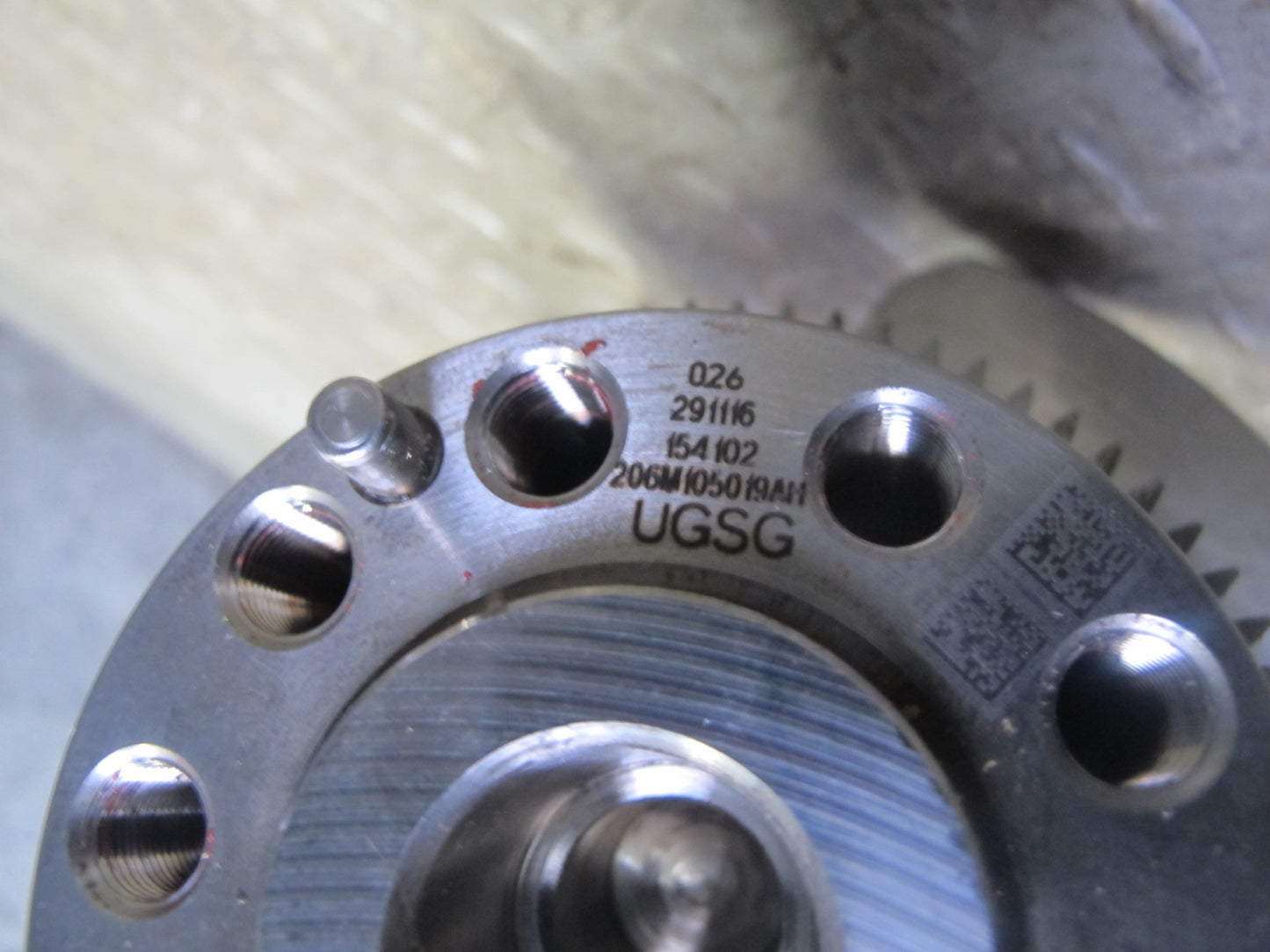 17-23 Porsche Panamera 971 2.9L Engine Crankshaft Unit 206M105019AM 43k Miles