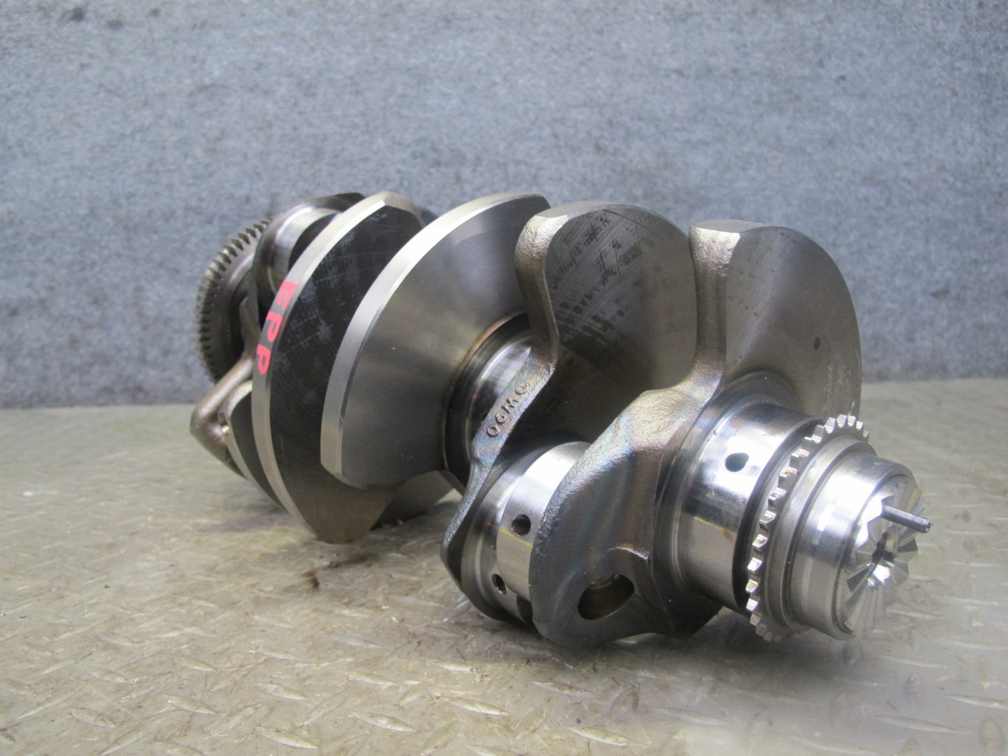 17-23 Porsche Panamera 971 2.9L Engine Crankshaft Unit 206M105019AM 43k Miles