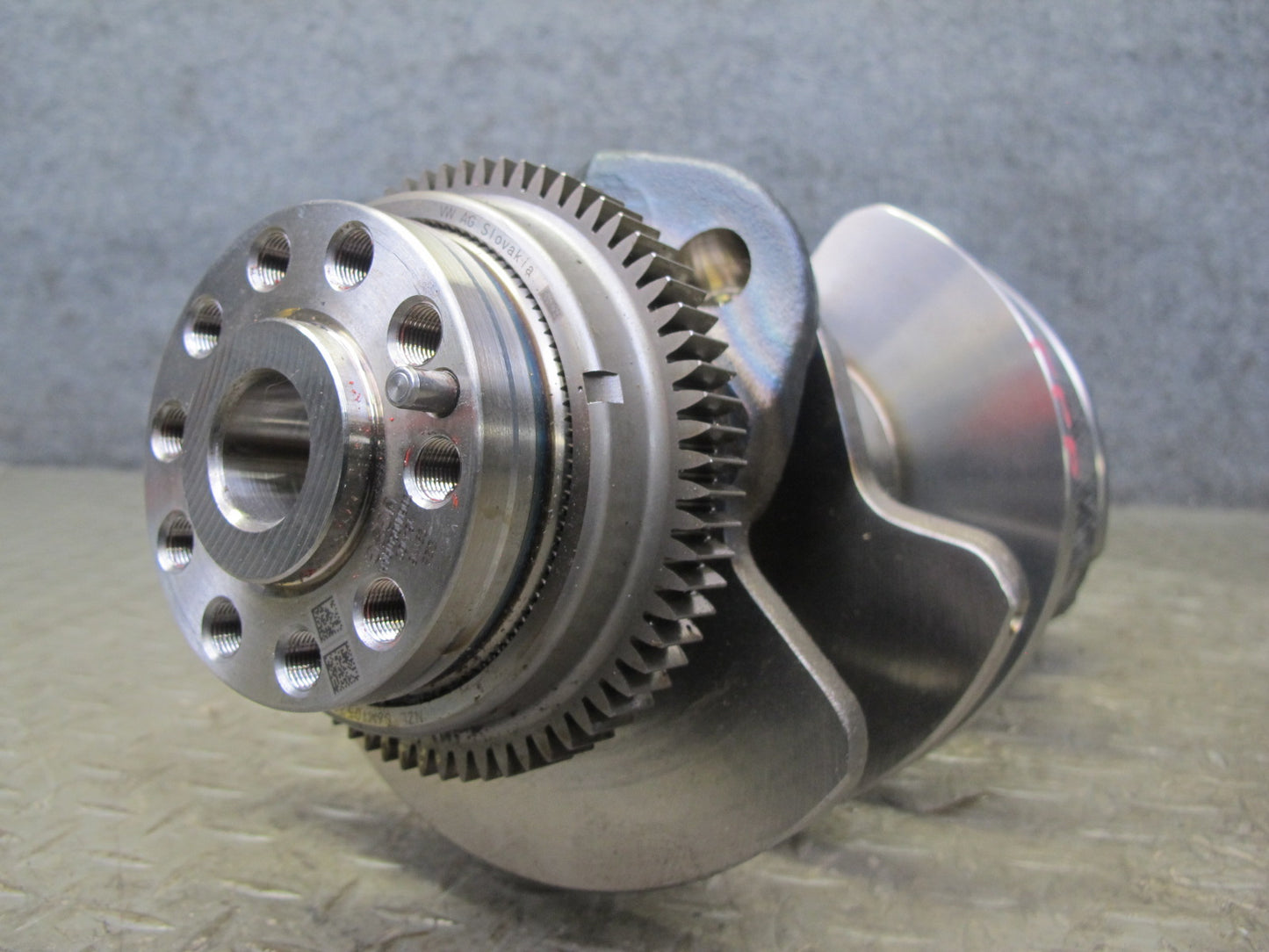 17-23 Porsche Panamera 971 2.9L Engine Crankshaft Unit 206M105019AM 43k Miles