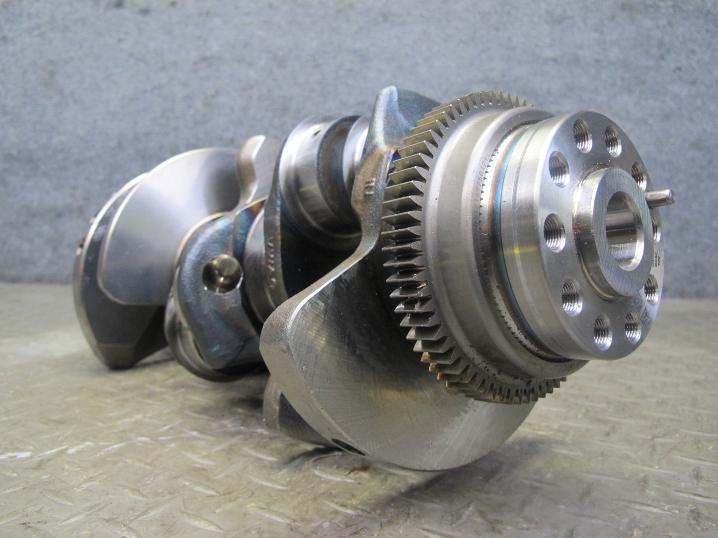 17-23 Porsche Panamera 971 2.9L Engine Crankshaft Unit 206M105019AM 43k Miles