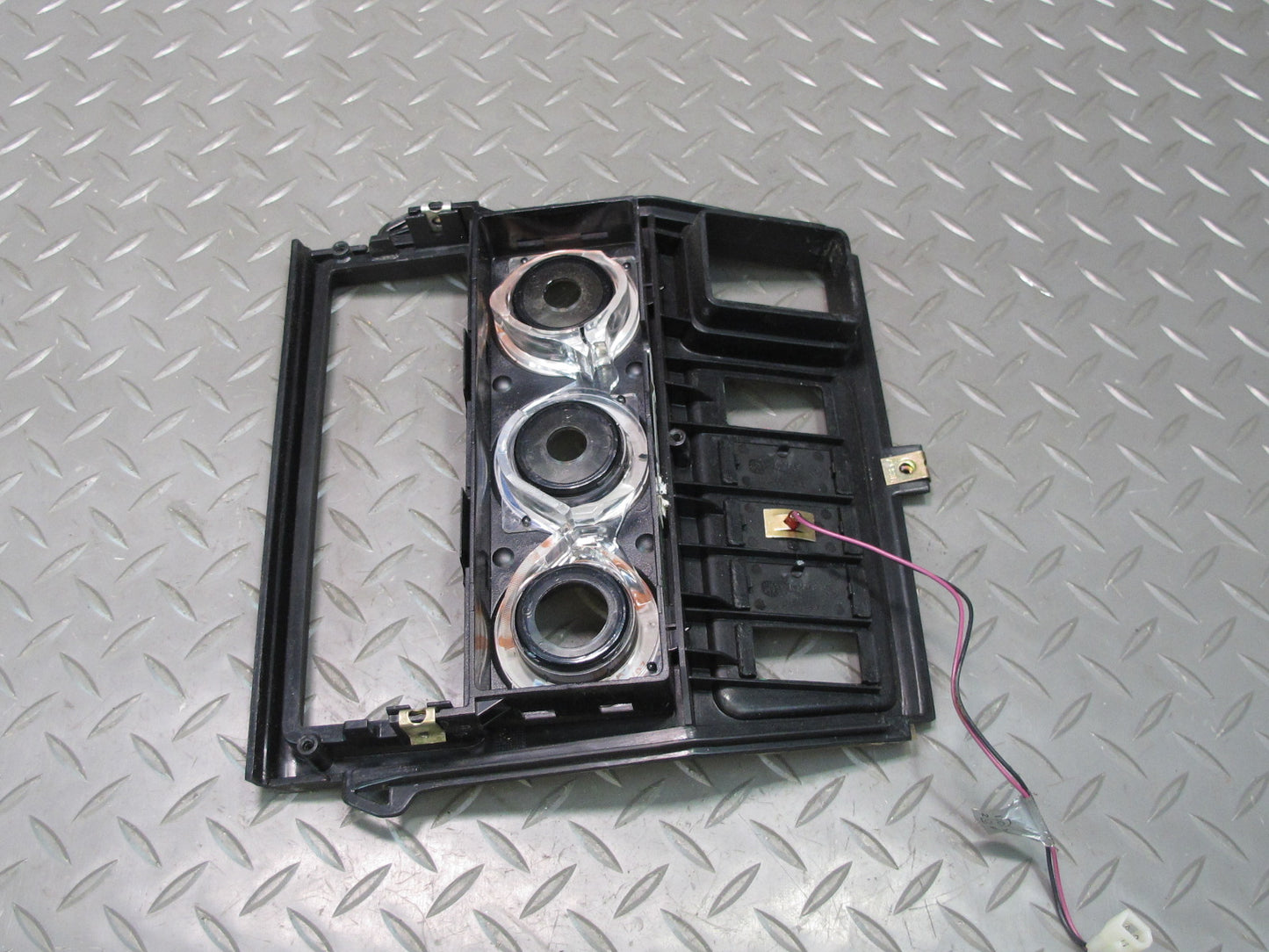 96-99 BMW E36/7 Z3 Center Console A/C Heater Switch Trim Panel Black OEM