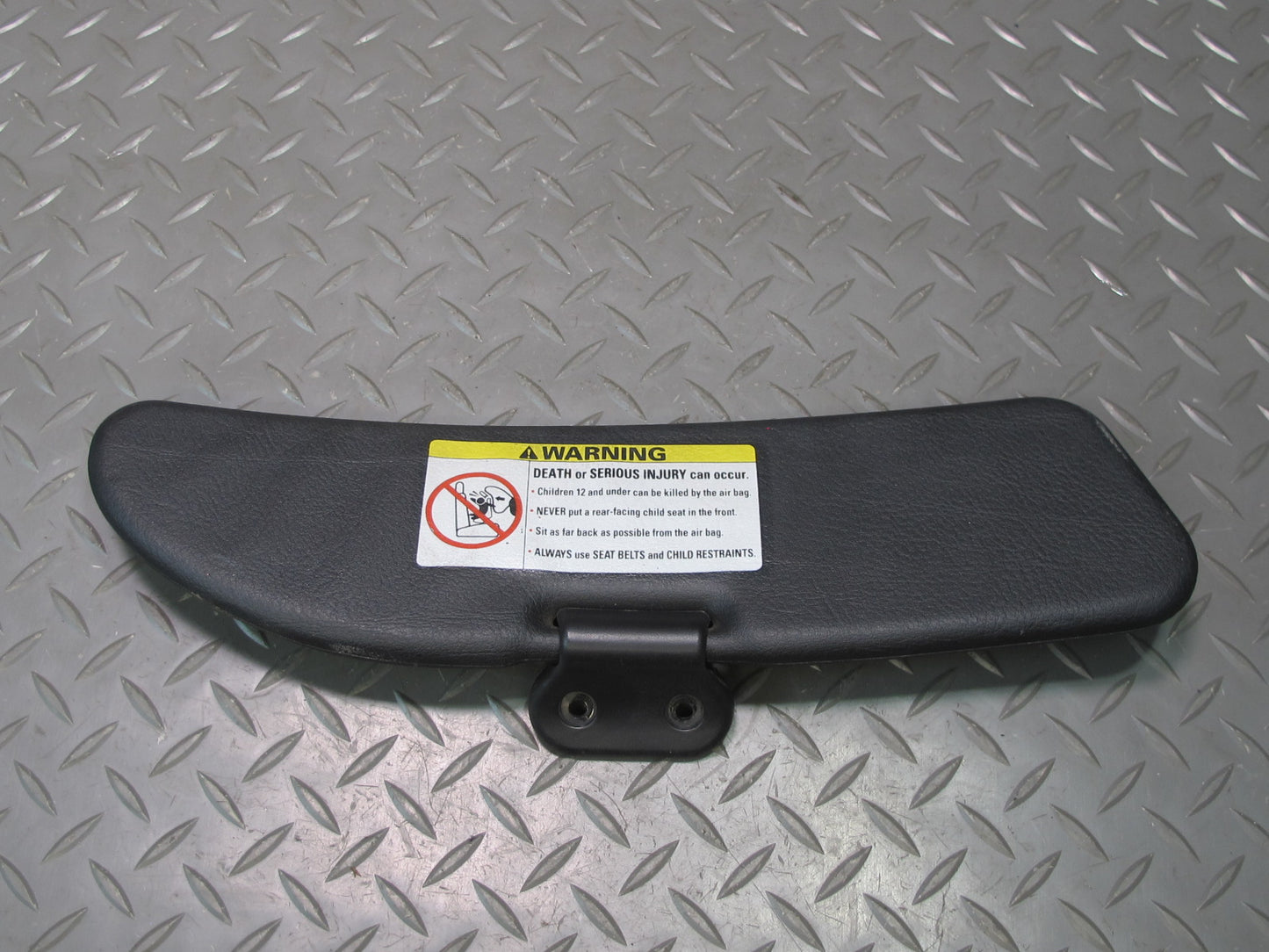 96-02 BMW E36/7 Z3 Roadster Set of 2 Front Left & Right Sun Visor Black OEM