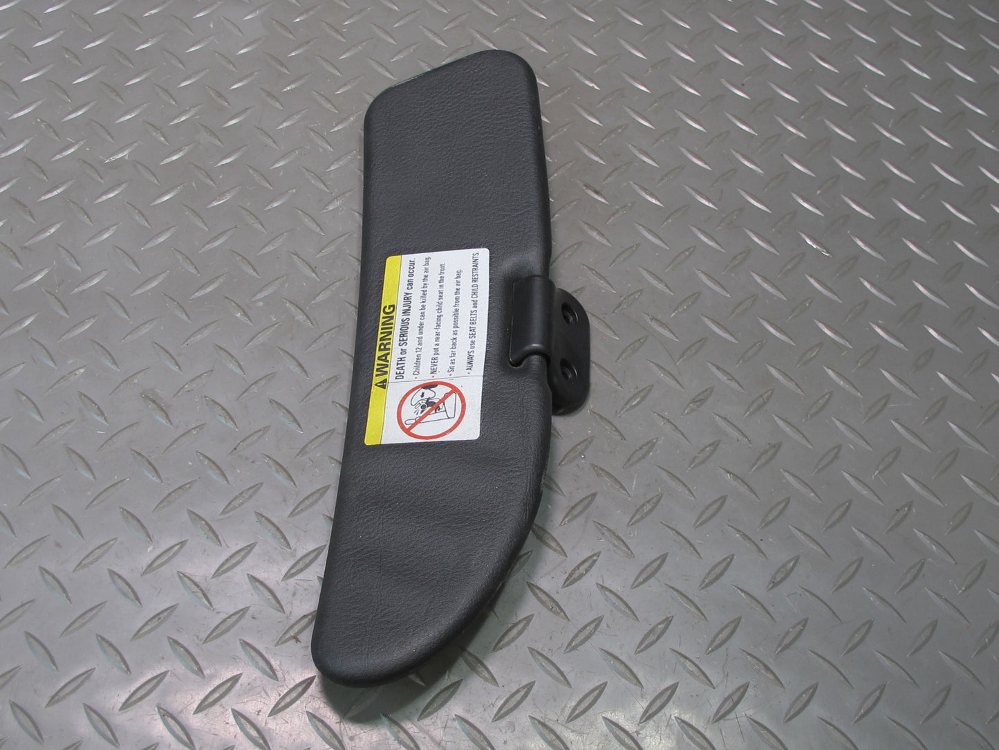 96-02 BMW E36/7 Z3 Roadster Set of 2 Front Left & Right Sun Visor Black OEM