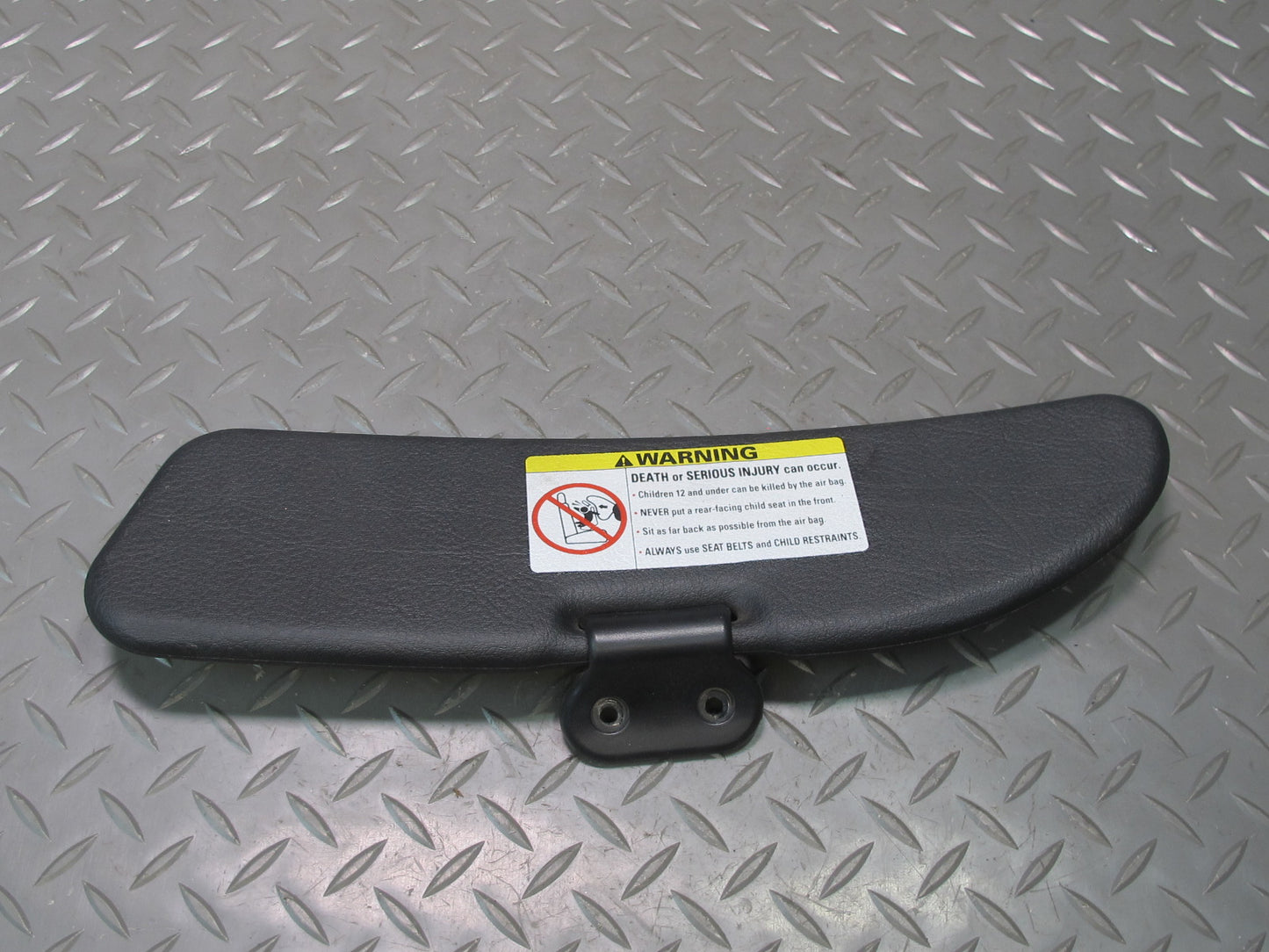 96-02 BMW E36/7 Z3 Roadster Set of 2 Front Left & Right Sun Visor Black OEM