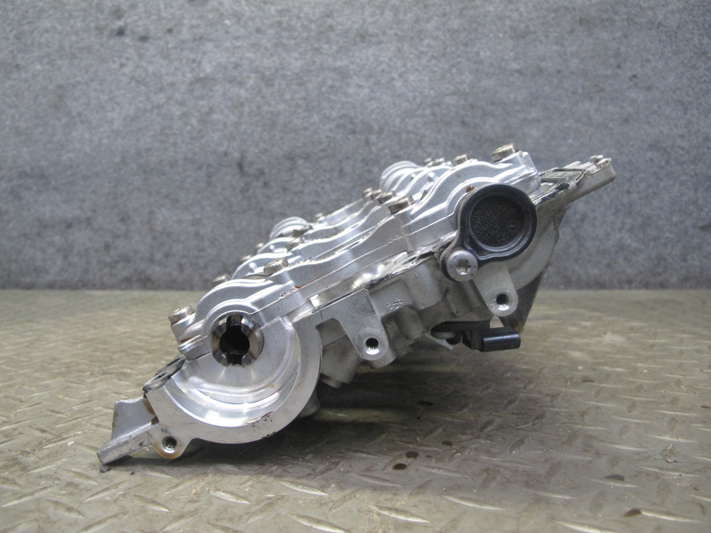 17-23 Porsche Panamera 971 2.9L Csza Engine Left Cylinder Head Valve Cover 43k