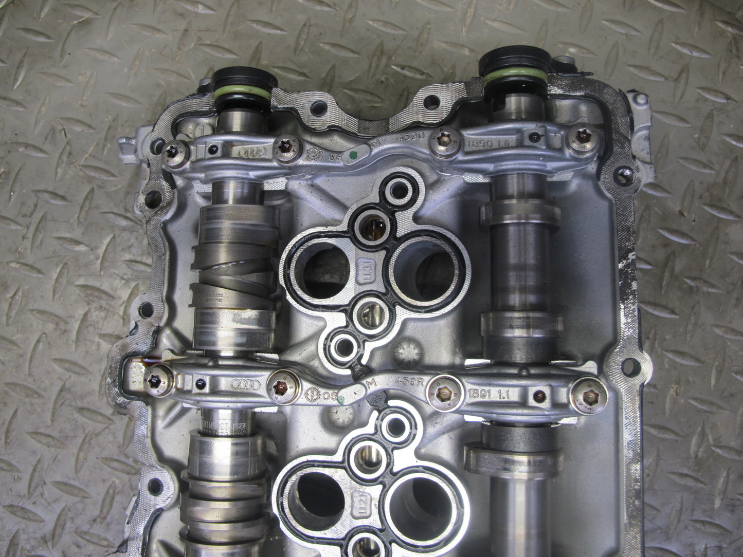 17-23 Porsche Panamera 971 2.9L Csza Engine Right Cylinder Head Valve Cover 43k