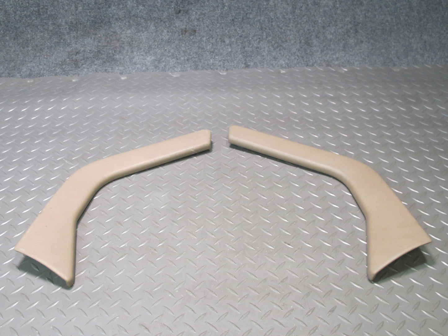 96-02 BMW E36/7 Z3 Set of 2 Left & Right Center Console Side Trim Beige OEM