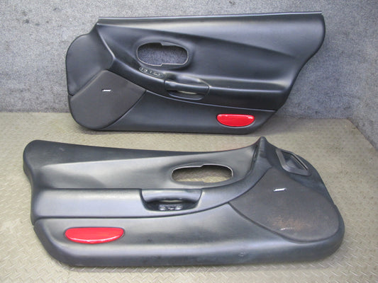 97-04 Chevrolet Corvette C5 Set of 2 Left & Right Door Interior Trim Panel OEM
