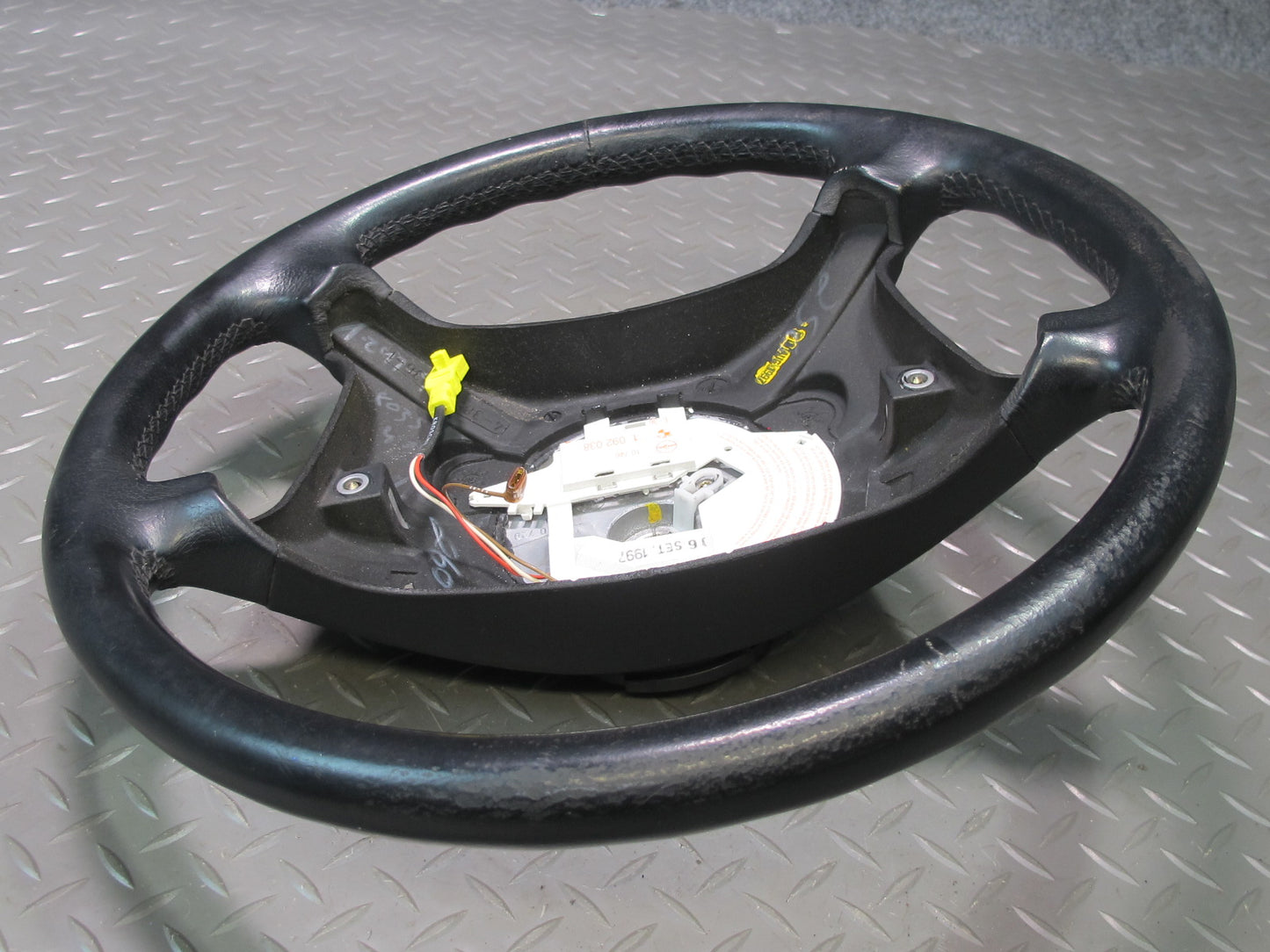 96-99 BMW E36/7 Z3 4 Spoke Leather Steering Black OEM